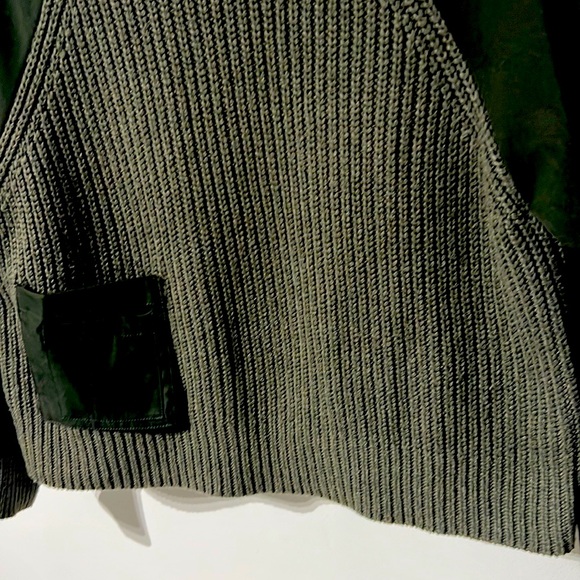 ZARA Mock Neck Knit Sweater - Picture 7 of 8